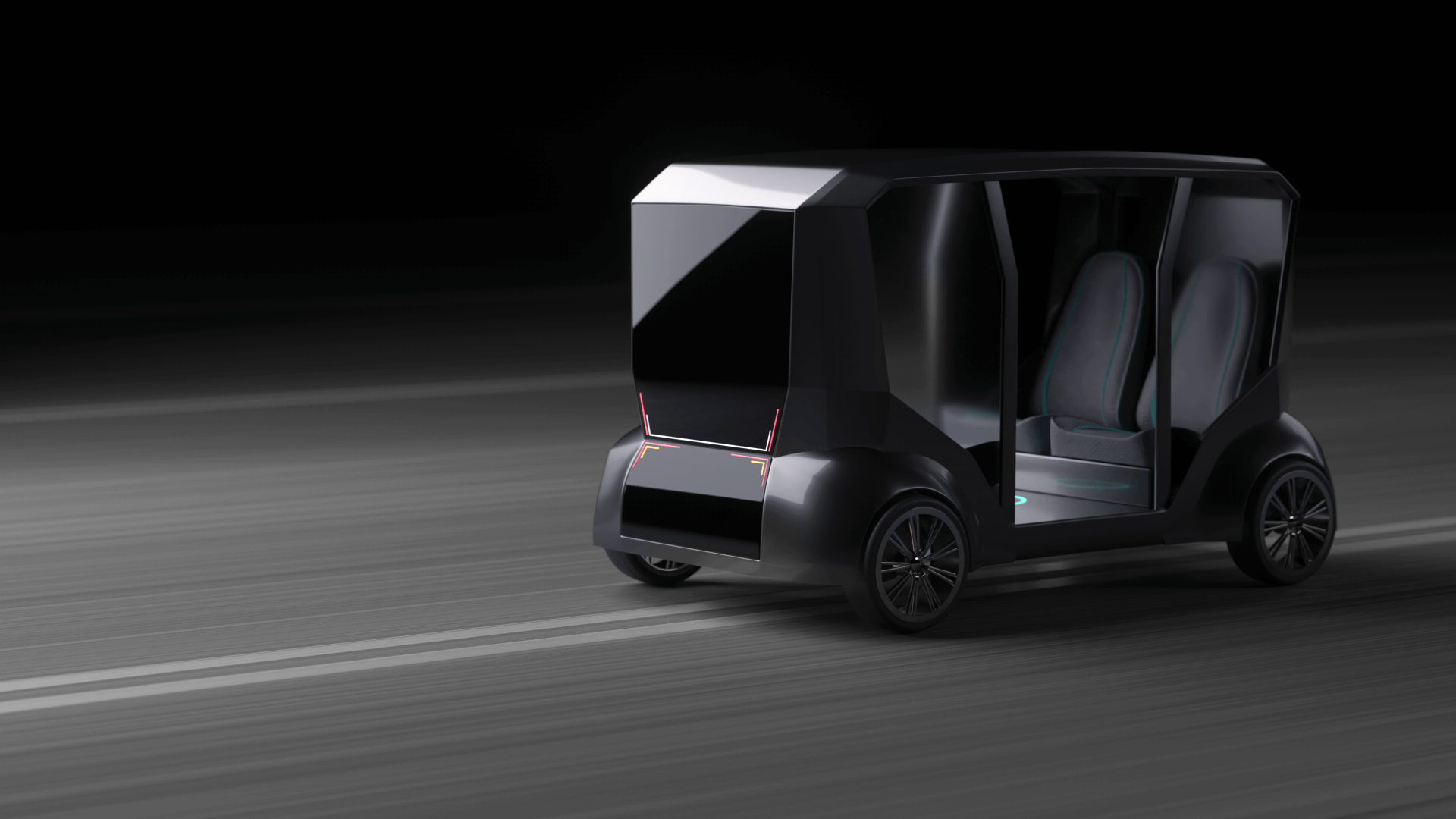 Image of zPod Running on road